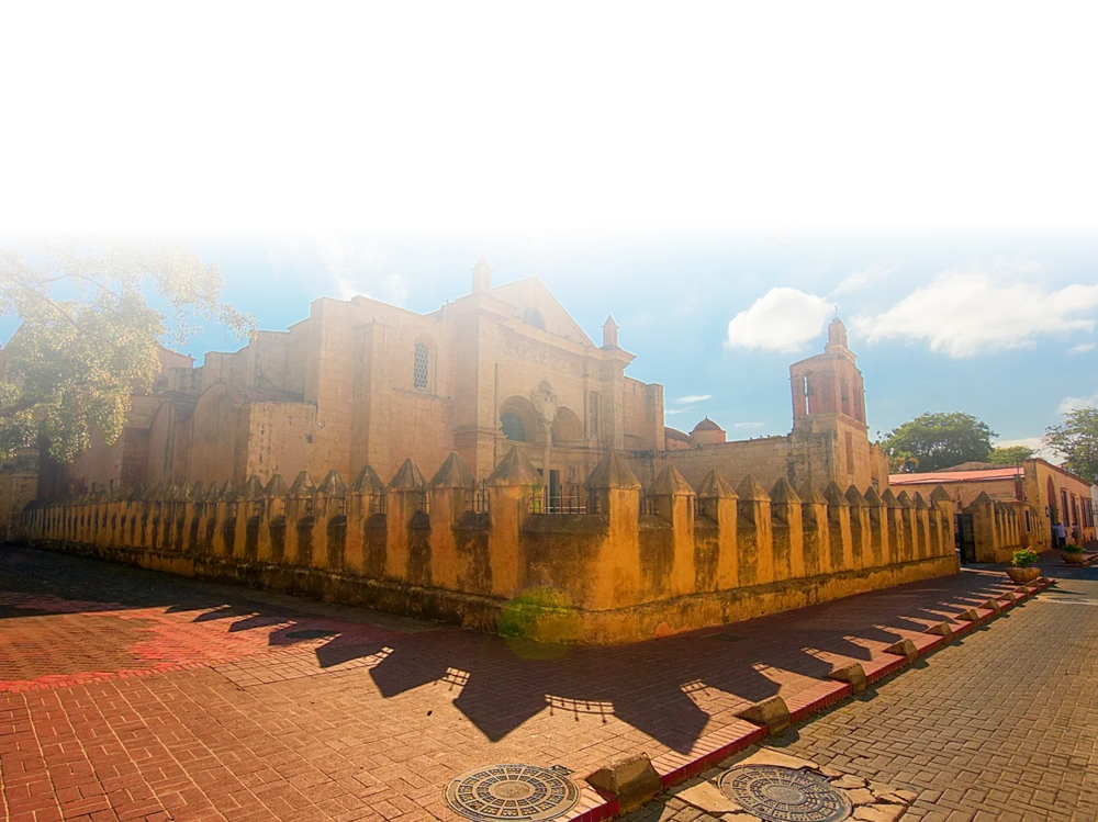 Zona Colonial de Santo Domingo, fotografía del folleto
